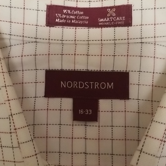 Nordstrom Dress Shirt 16-33 - Picture 2 of 5